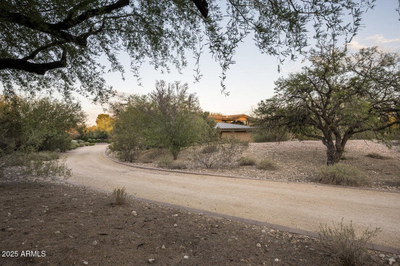 Private Drive on Property