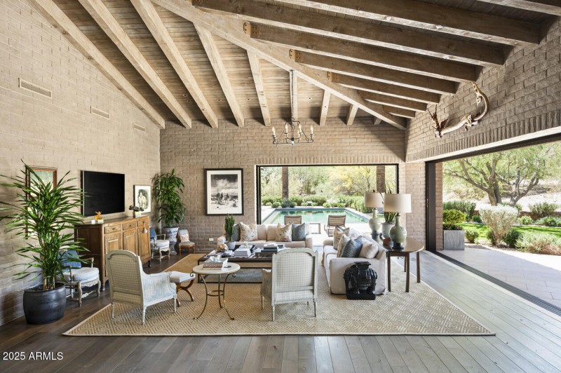 Great Room opens to Patio