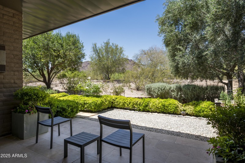 Patio off of Guest Suite