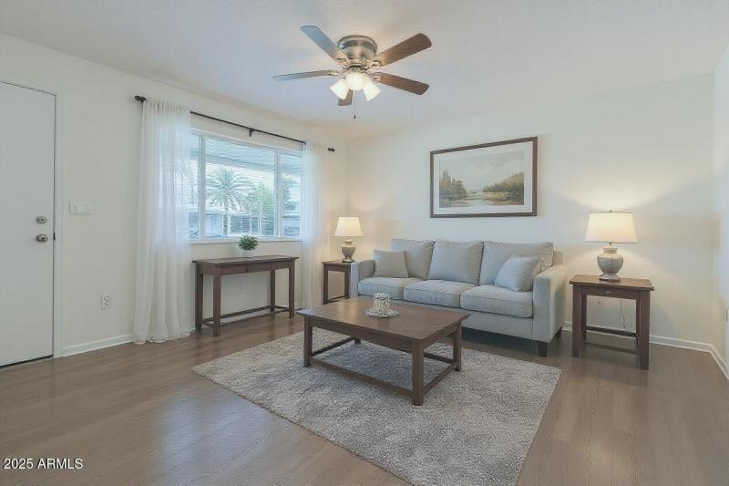 07 - Staged Living Room