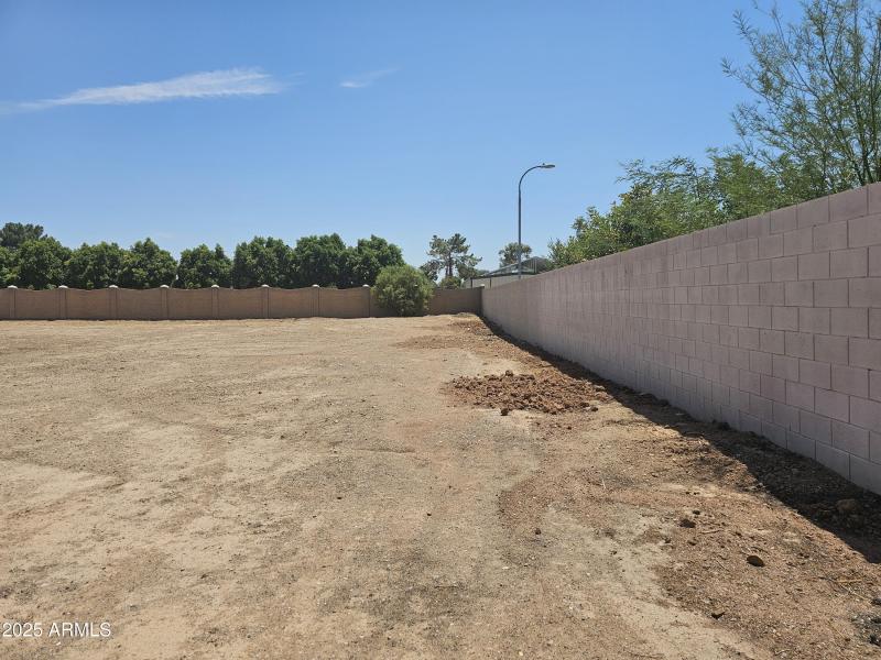 Looking at SW corner