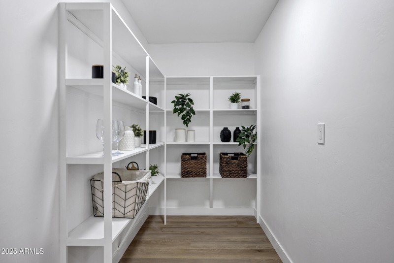 Large walk-in pantry