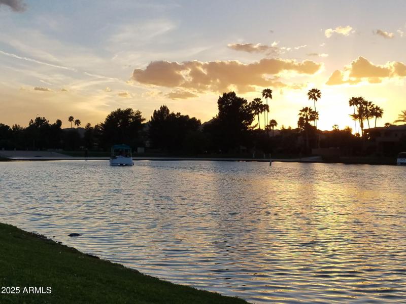 Sunsets over the Lake