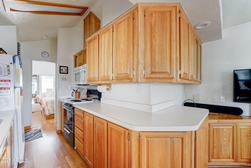 Plentiful storage and counters space in