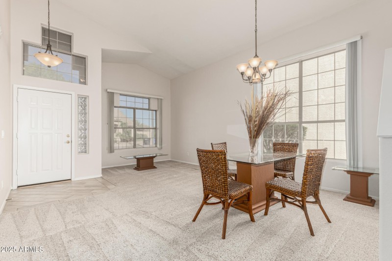 formal living and dining