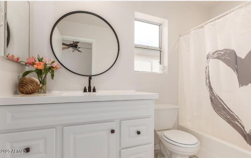 Primary Bathroom Updated Cabinet