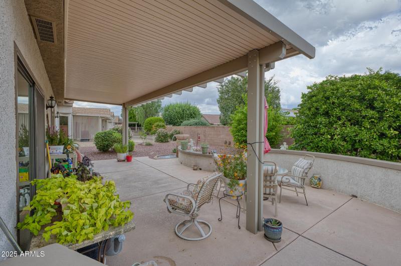 Large Covered Patio