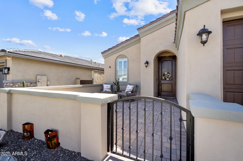 front enclosed patio