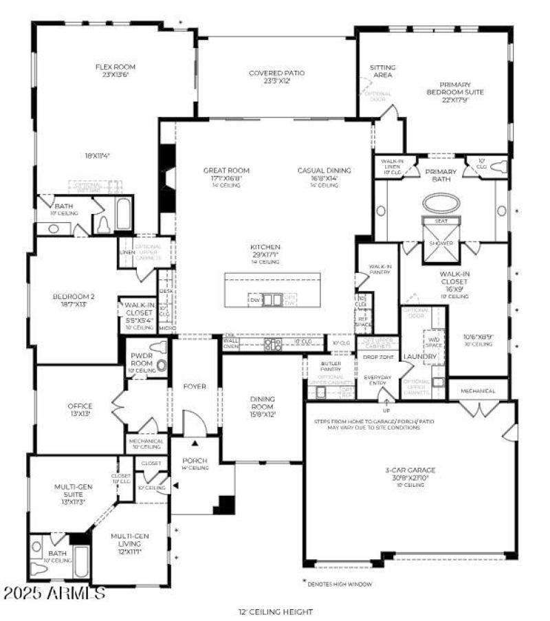 Desert Willow Floorplan