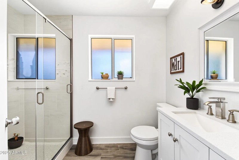 Staged Bathroom
