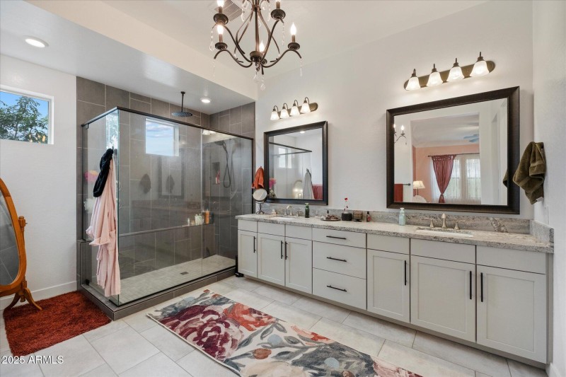 Primary Bathroom - Huge walk-in Shower