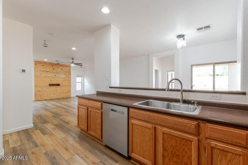 Kitchen living room view