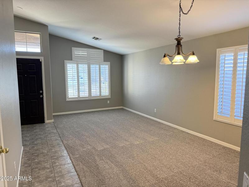 Entry Living / Dining