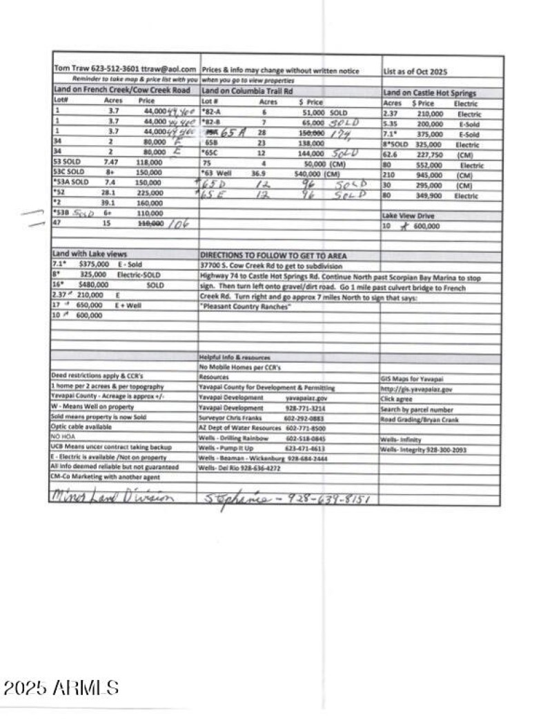 Info Sheet