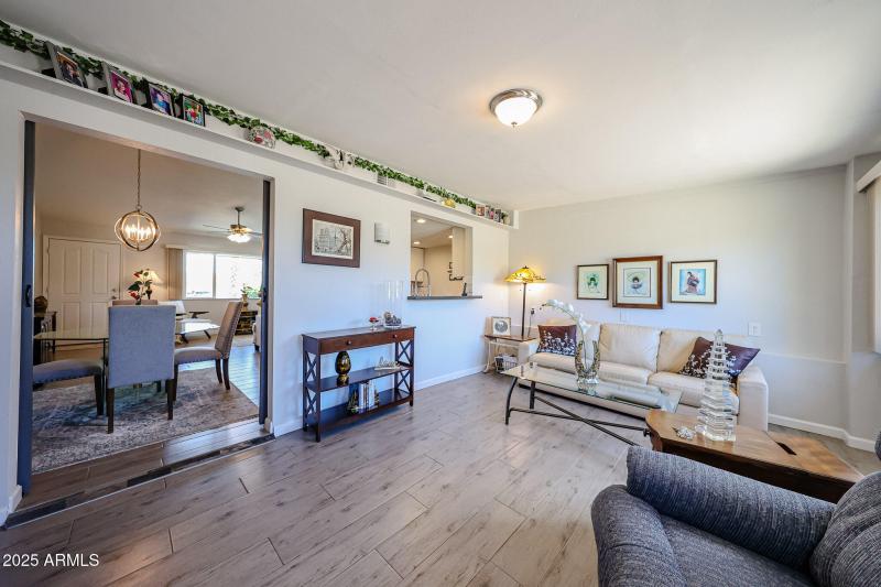 Welcoming second living area