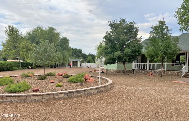 Circular Drive in Front