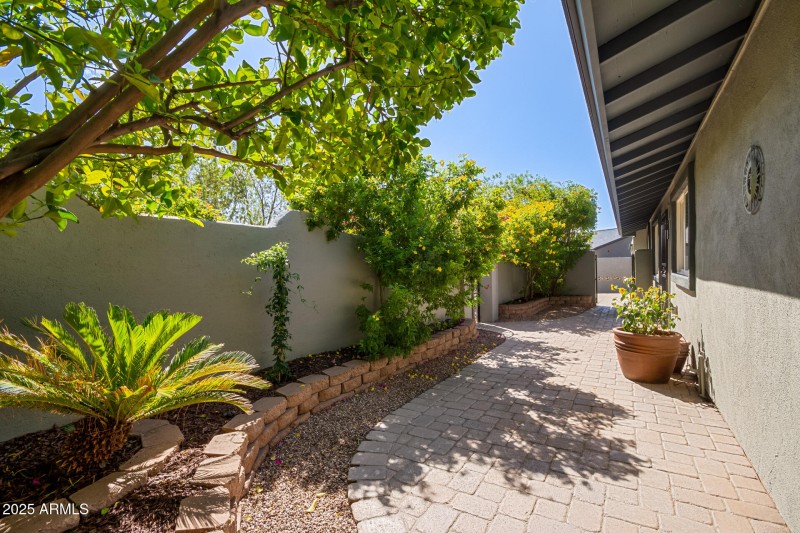 Front Entry Courtyard