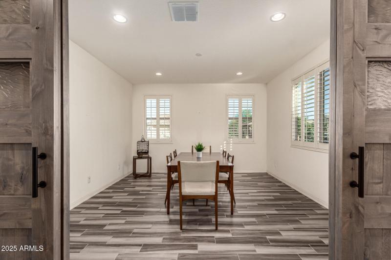 Bedroom 3 with no closet or other use!