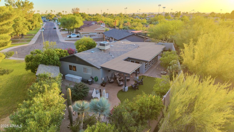 Aerial View to the SW