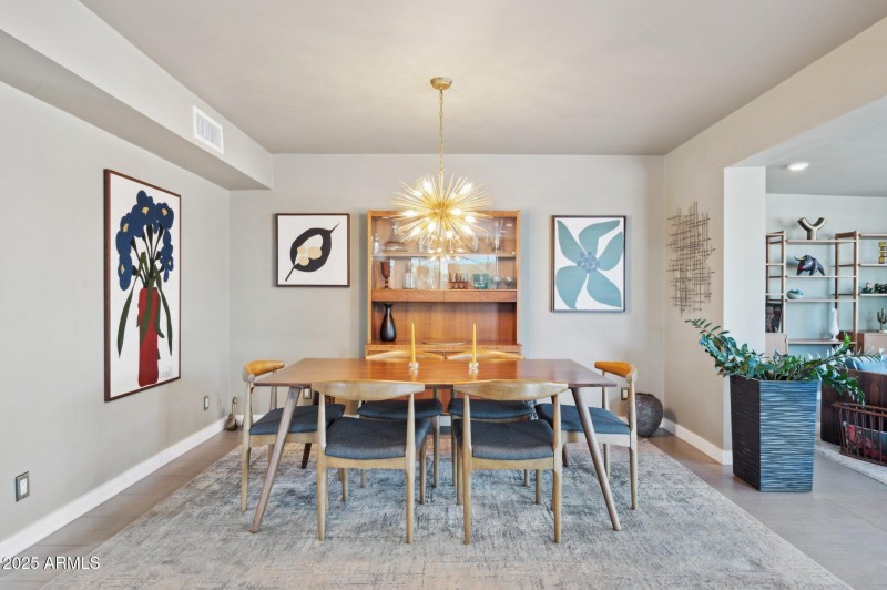 Formal dining can also be family room