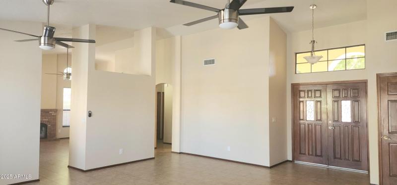 ashbrook living room front door