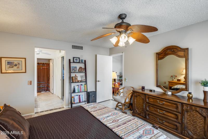 Tiled walkway in Primary