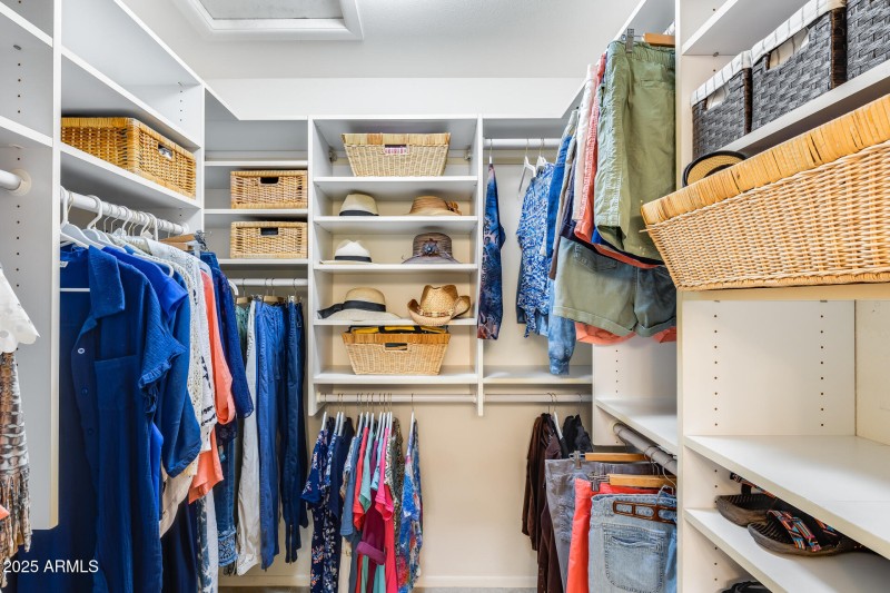Large walk-in closet
