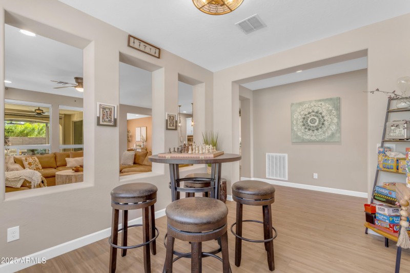 Open to the Family Room