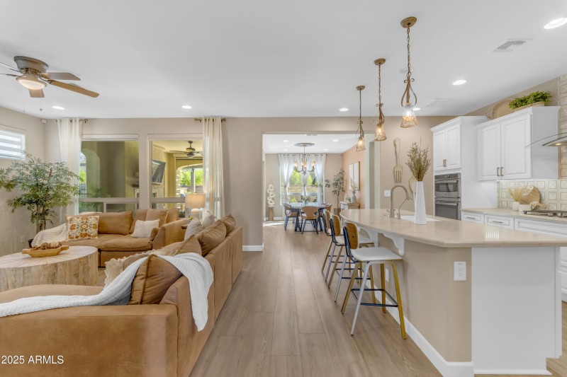 Upgraded Luxury Plank Flooring