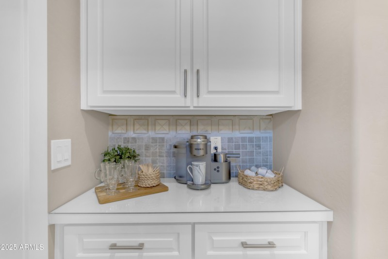 A Coffee Bar in the Primary Bath