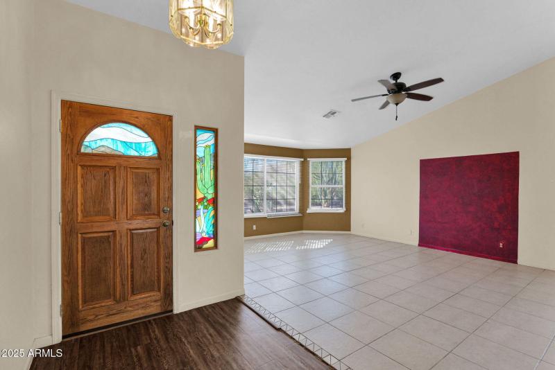 Entry and Living Room