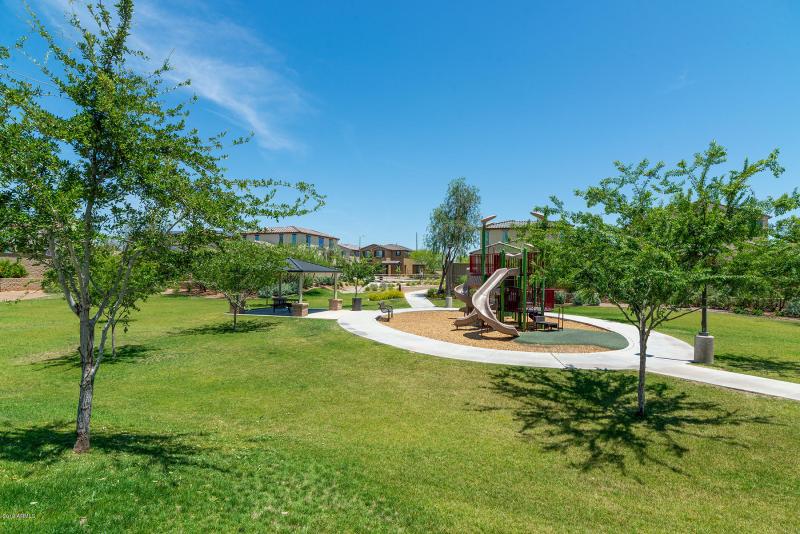 Well manicutred community grounds