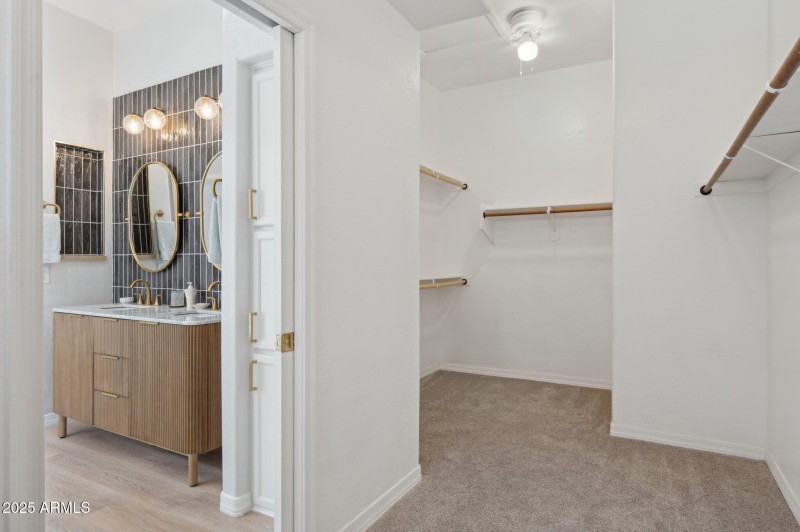 Primary Bath and Closet