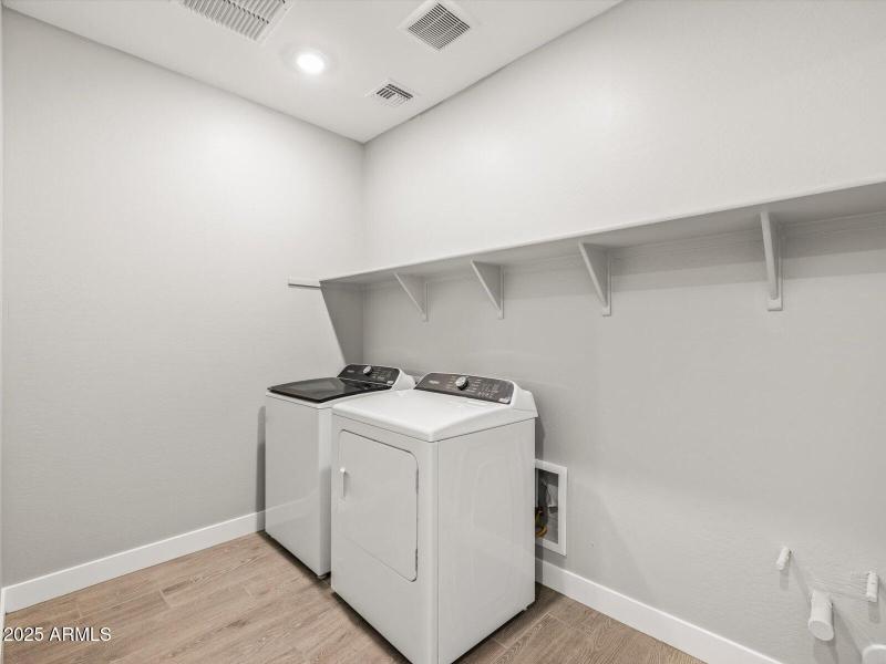 Included Washer & Dryer