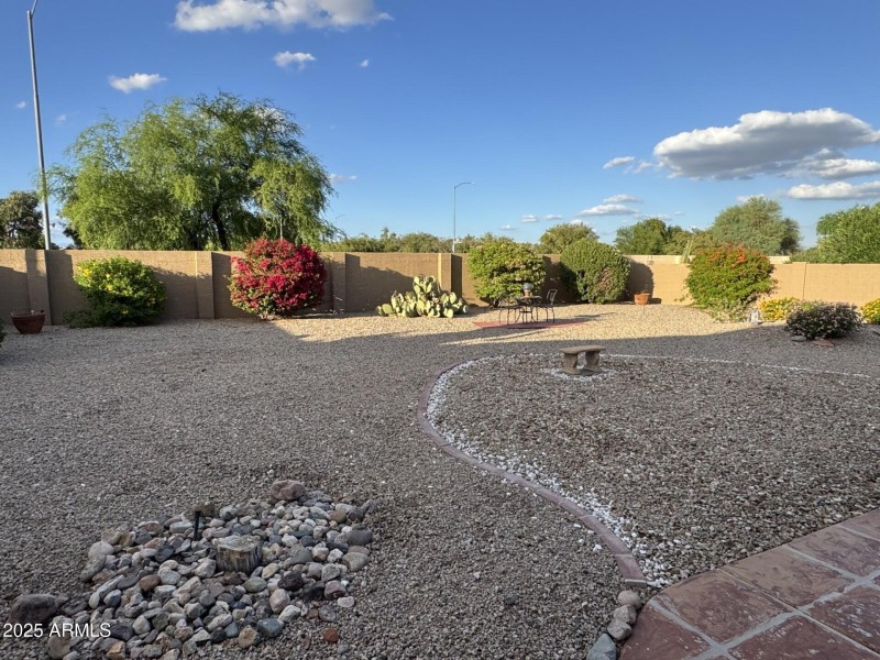 Large Back Yard