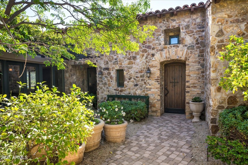 Inner Courtyard Entry to Main House