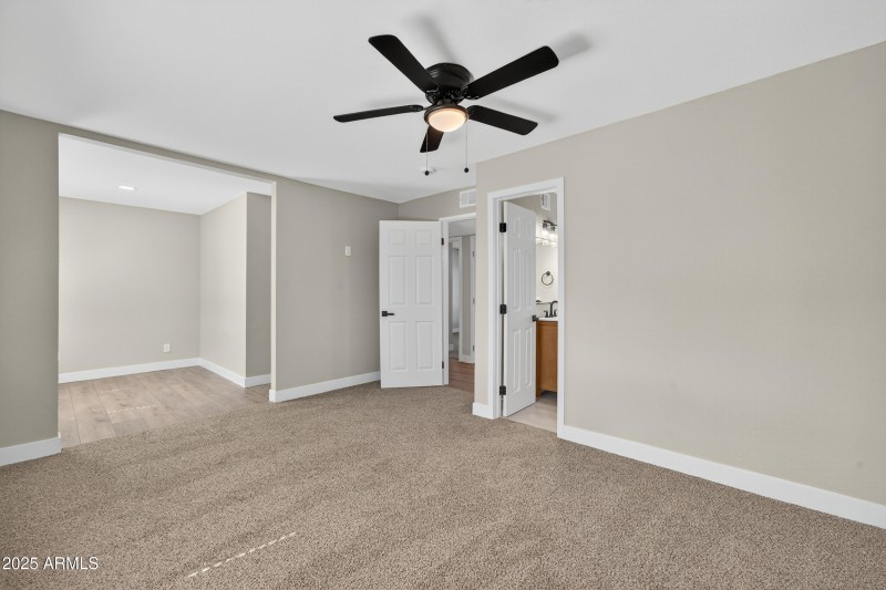 Primary Bedroom with Sitting Room