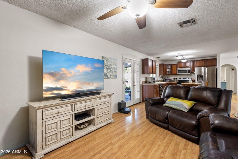 Family Room Open to Kitchen