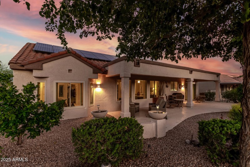 Back yard Porch 2 NIGHT