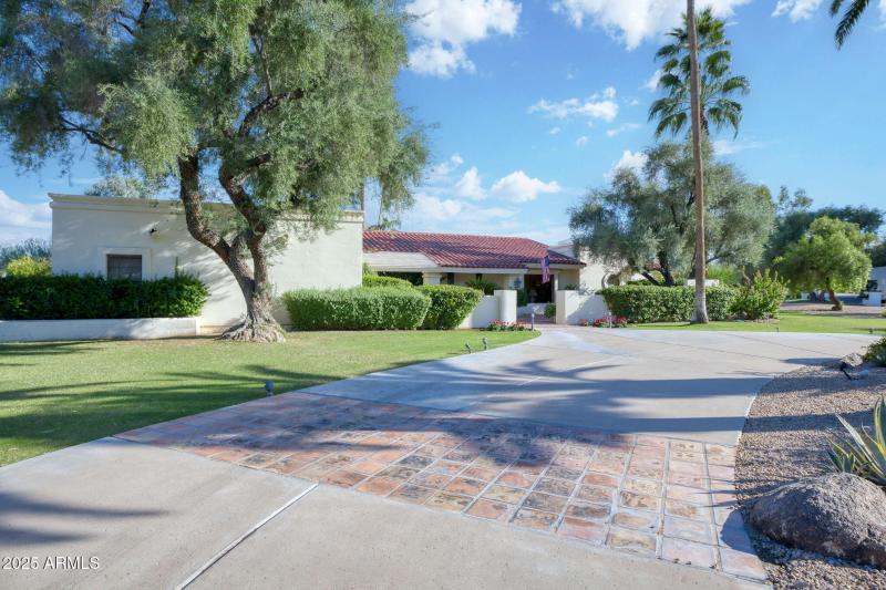 Mature, lush landscape