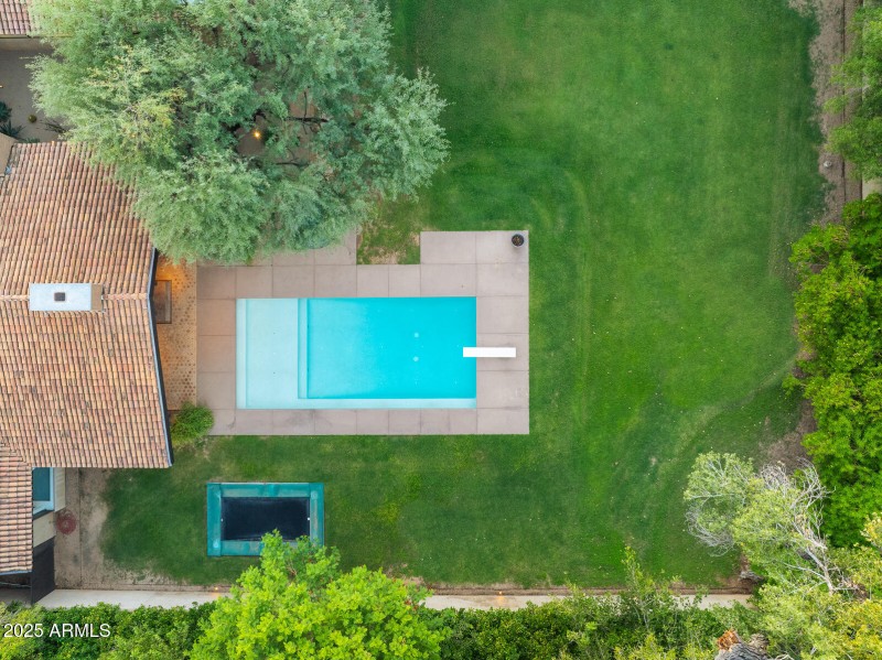 Aerial Backyard