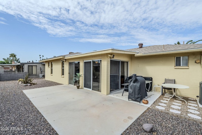 East-Facing Backyard