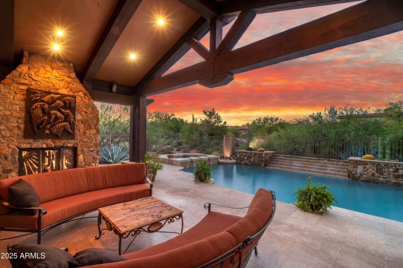 007-Backyard Sunset