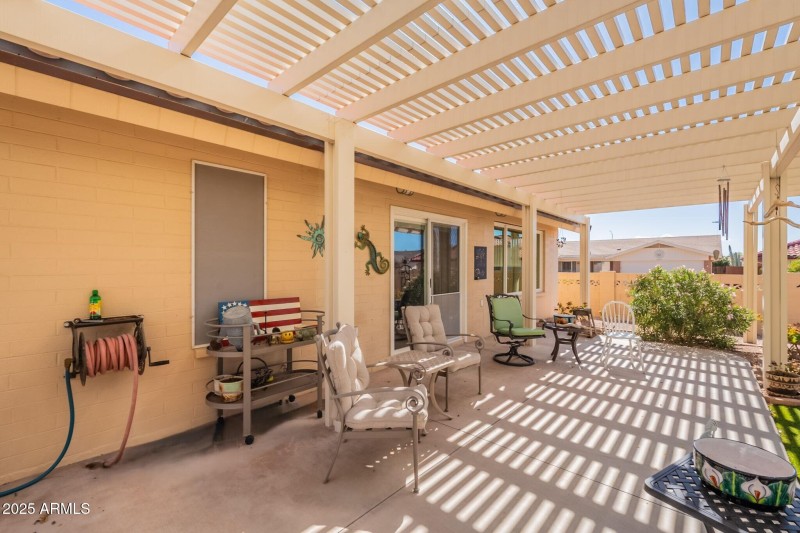 West-Facing Backyard