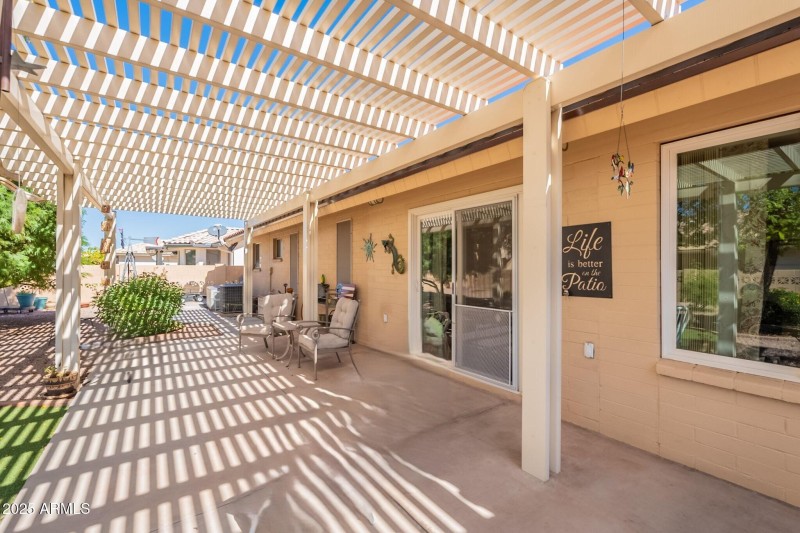 West-Facing Backyard