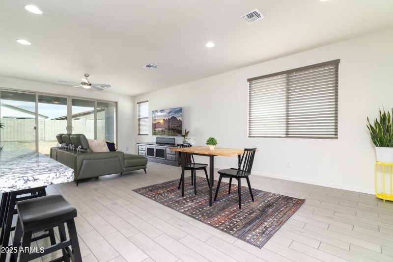 Open floorpan