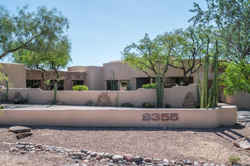 Walled Front Courtyard