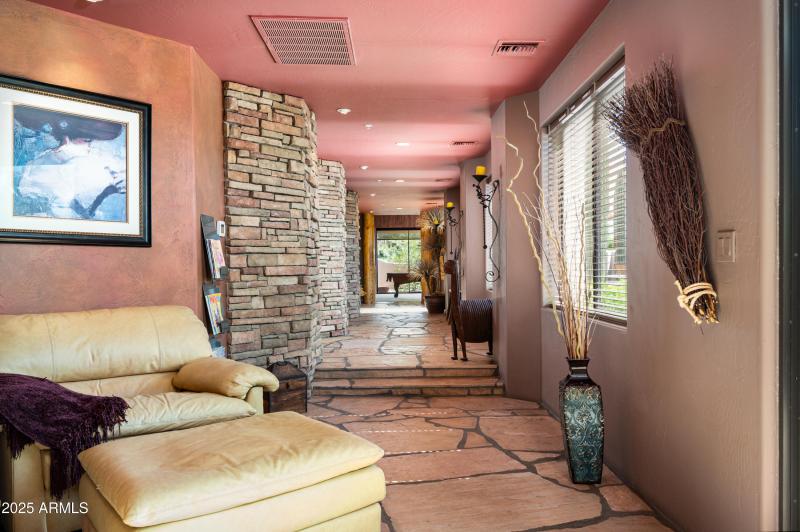 Hallway to Bedrooms & Game Room