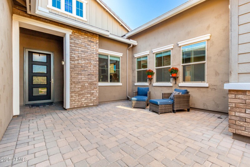 Welcoming Courtyard