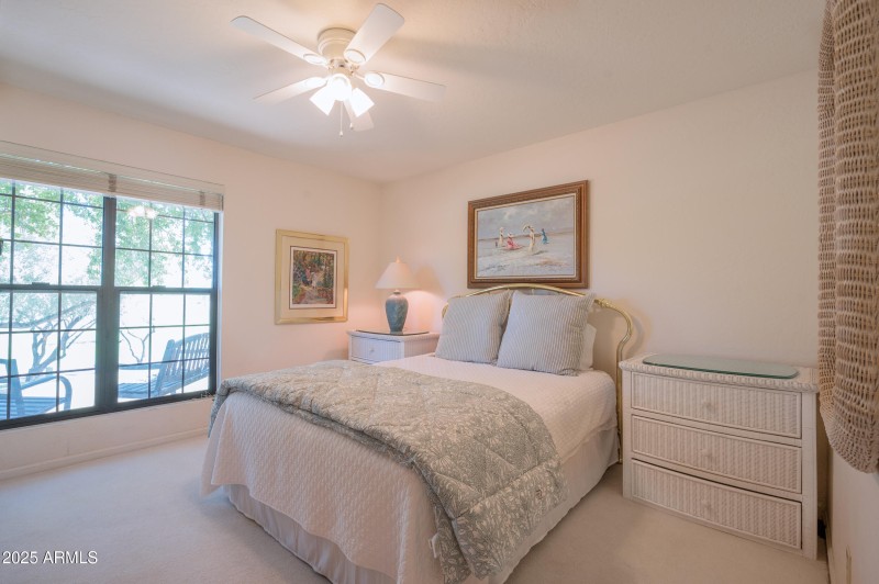Secondary Bedroom Overlooking Greenbelt